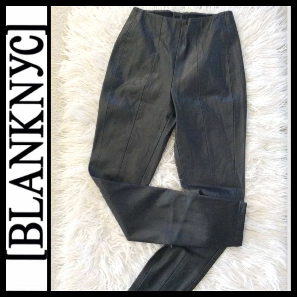NWOT [BLANKNYC] Hi Rise Maleficient Vegan Leather Pants